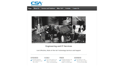 Desktop Screenshot of csa-tech.com